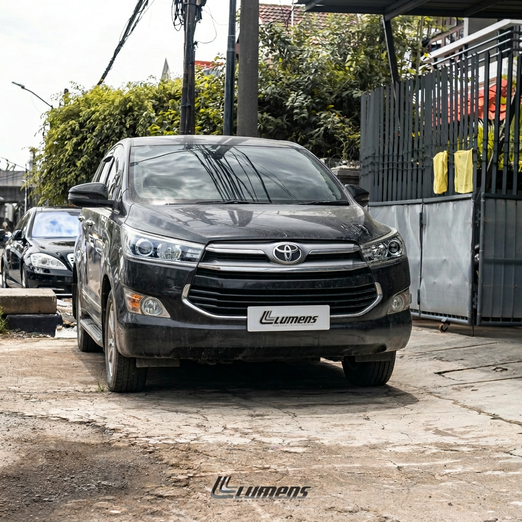 Sebelum detailing — cat kusam dengan swirl marks